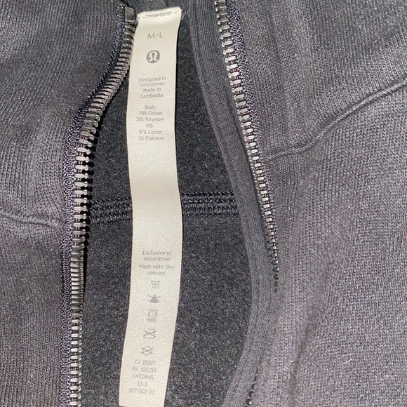 lululemon athletica Tops - LuLuLemon Women’s Oversized Scuba Half-Zipped hoodie